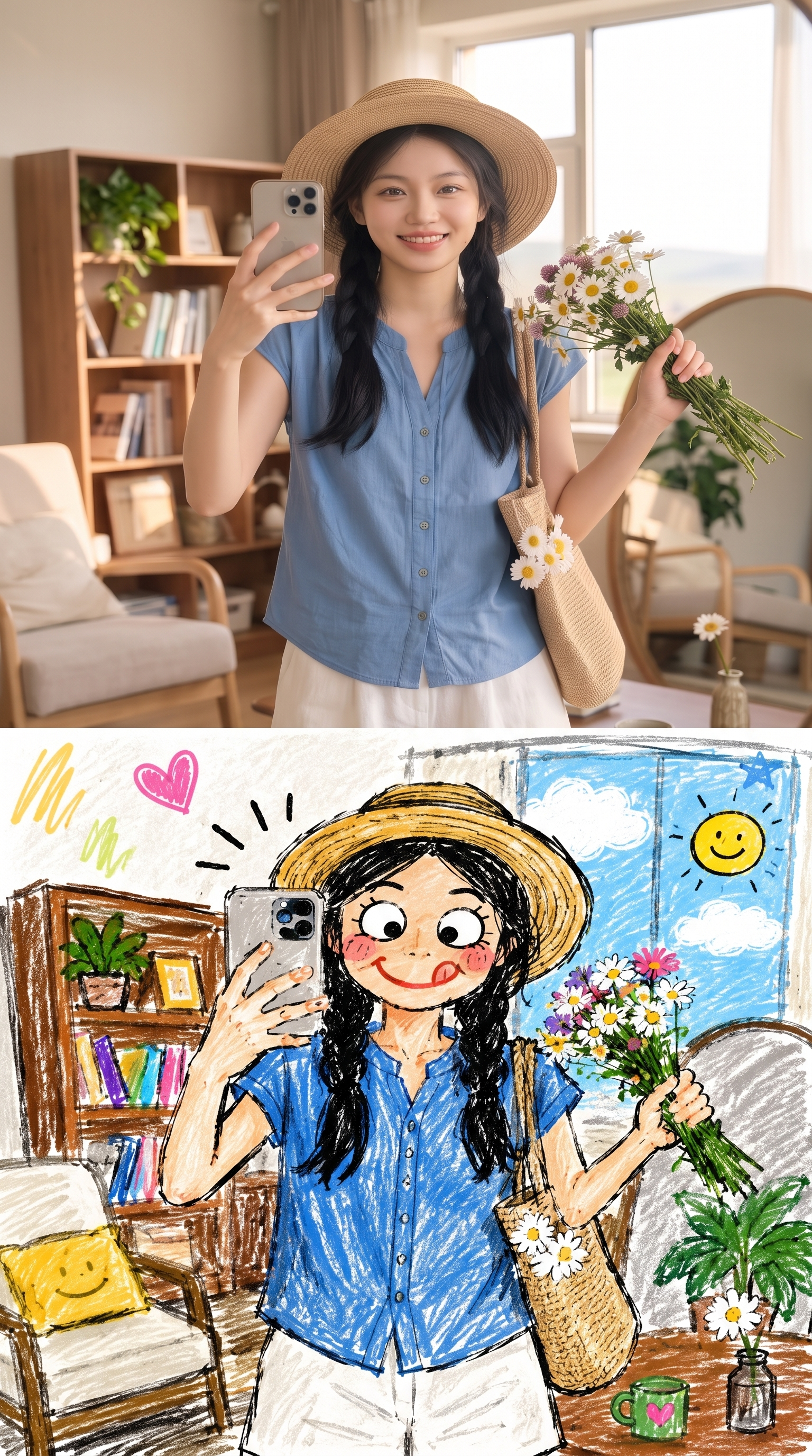 搞笑涂鸦重绘